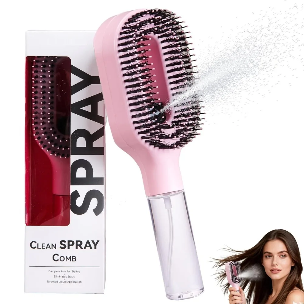 2in1 Hairbrush with Spray Bottle Detangling Scalp Massage Essential Oil Mist Anti-static Comb for Autumn
2in1 Hairbrush with Spray Bottle Detangling Scalp Massage Essential Oil Mist Anti-static Comb for Autumn
