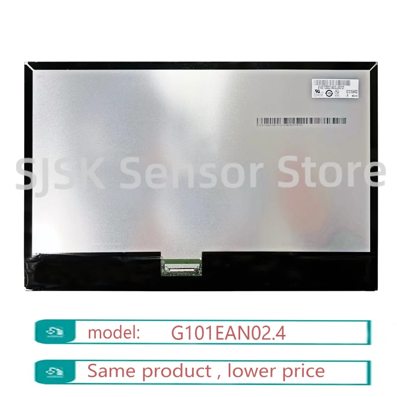 G101EAN02.4 10.1 Inch WXGA 1280×800 TFT LCD Screen 400cd/m² eDP Industrial Display Replacement
G101EAN02.4 10.1 Inch WXGA 1280×800 TFT LCD Screen 400cd/m² eDP Industrial Display Replacement