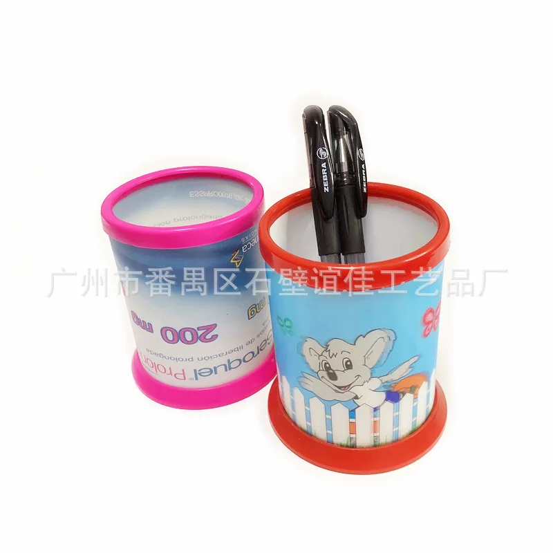 Custom. Plastic Pen Holder round Transparent Pp Cartoon Cute Study Supplies Storage Bucket Practical Prize Pen Holder
Custom. Plastic Pen Holder round Transparent Pp Cartoon Cute Study Supplies Storage Bucket Practical Prize Pen Holder
