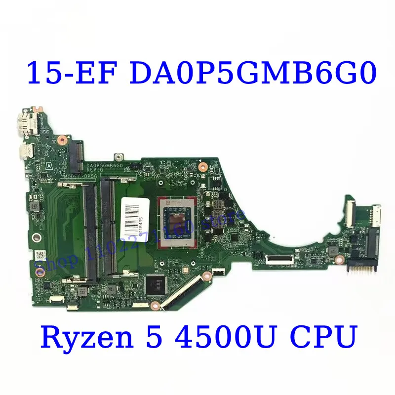 DA0P5GMB6G0 Материнская плата для HP 15-EF 15Z-EF 15S-EQ Высокое качество с процессором R5 4500U/R7 4700U Материнская плата для ноутбука 100% полное тестирование хорошо
DA0P5GMB6G0 Материнская плата для HP 15-EF 15Z-EF 15S-EQ Высокое качество с процессором R5 4500U/R7 4700U Материнская плата для ноутбука 100% полное тестирование хорошо