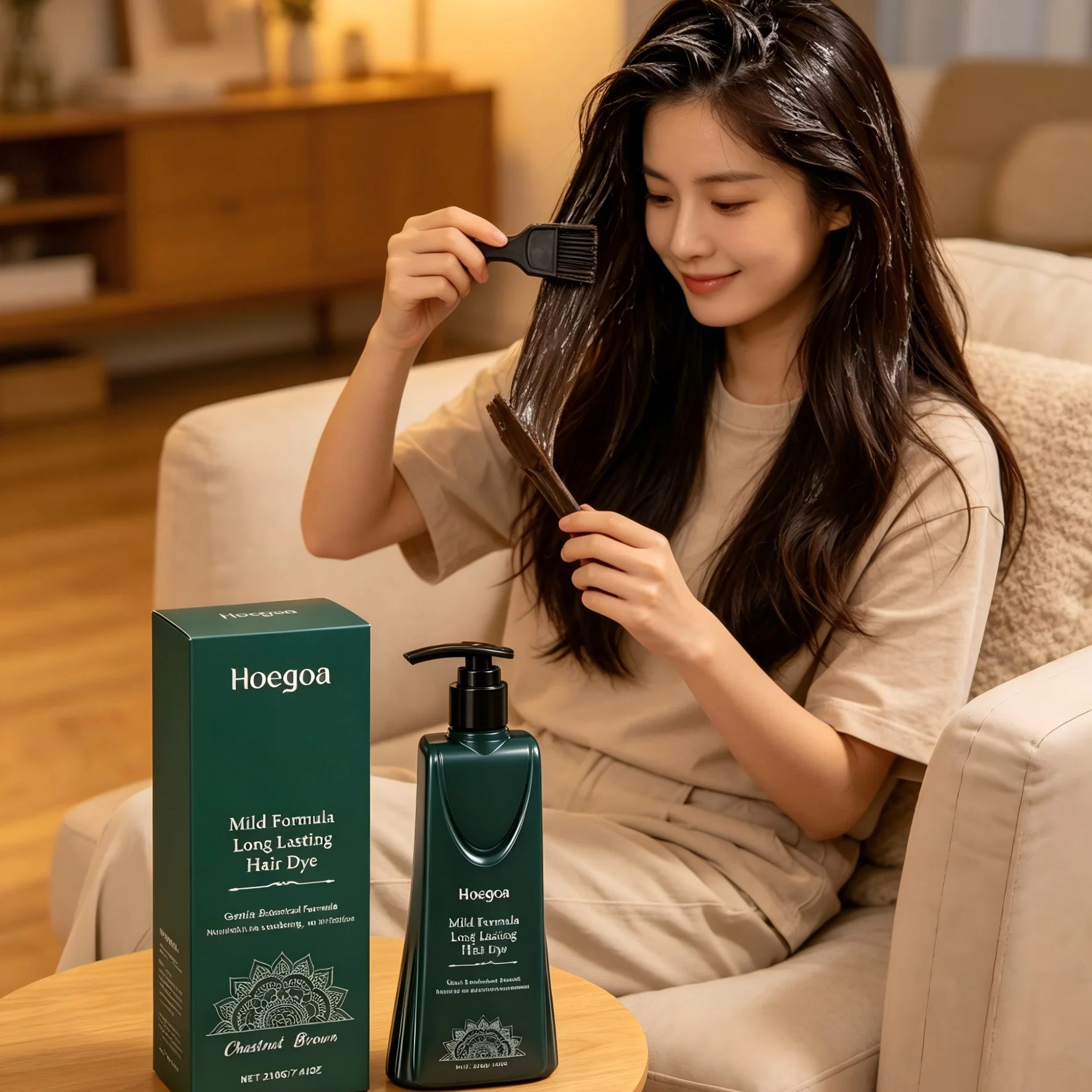 Hoegoa Coloring Shampoo for Hair Strengthener Professional Hair Dye Gray Hair Coverage Black Hair Coloring Cream for Women & Men
Hoegoa Coloring Shampoo for Hair Strengthener Professional Hair Dye Gray Hair Coverage Black Hair Coloring Cream for Women & Men