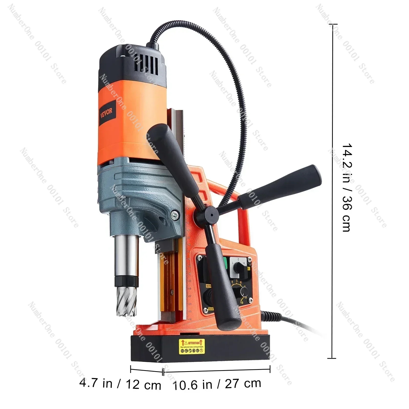 VEVOR 1300W 1400W 2" Electric Drilling Machine Magnetic Drill Press Boring Diameter Power Drill 1-second Release Drill
VEVOR 1300W 1400W 2" Electric Drilling Machine Magnetic Drill Press Boring Diameter Power Drill 1-second Release Drill