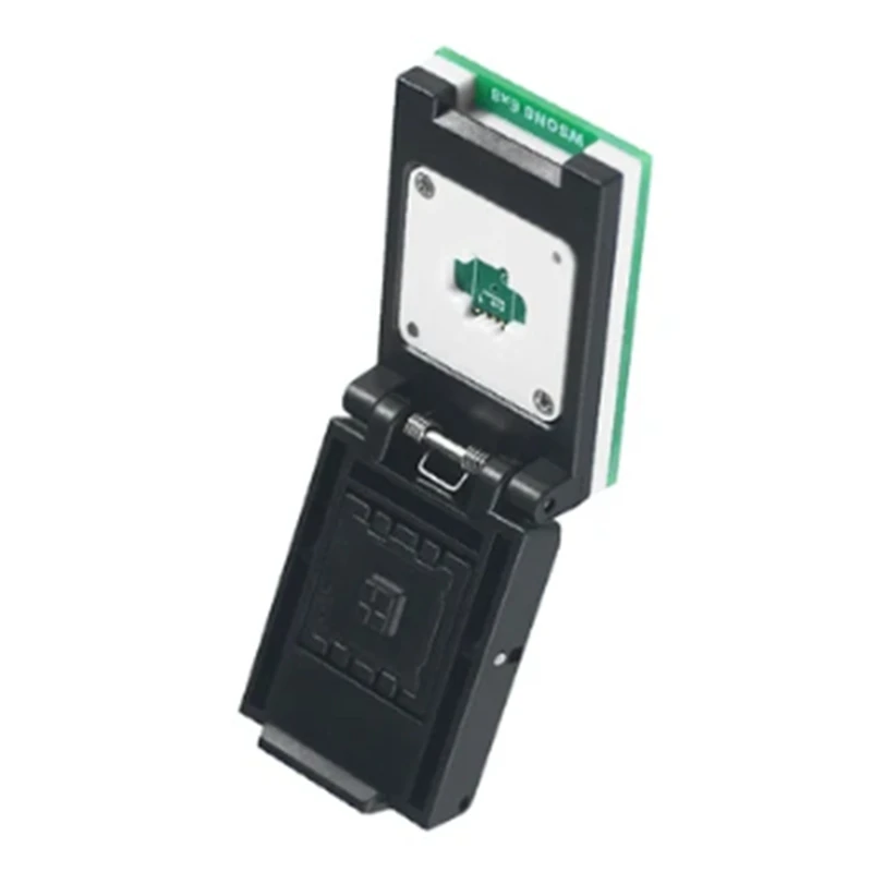 QFN8 WSON8 DFN8 5X6/6X8 QFN8 WSON8 DFN8 Адаптер для SPI NAND NOR Flash MLF8 MLP8 SON8 с высококачественным пружинным зондом (B)
QFN8 WSON8 DFN8 5X6/6X8 QFN8 WSON8 DFN8 Адаптер для SPI NAND NOR Flash MLF8 MLP8 SON8 с высококачественным пружинным зондом (B)