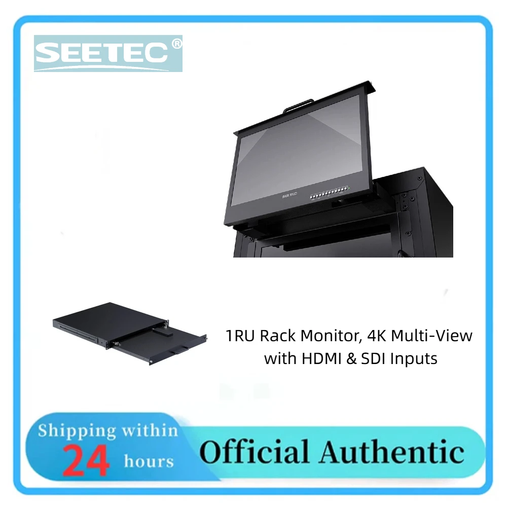 Монитор FRM173S 17,3 дюйма, 1U, выдвижной, для установки в стойку, с 3G-SDI, HDMI 2.0, 3D-LUT, HDR, для вещательных студий
Монитор FRM173S 17,3 дюйма, 1U, выдвижной, для установки в стойку, с 3G-SDI, HDMI 2.0, 3D-LUT, HDR, для вещательных студий