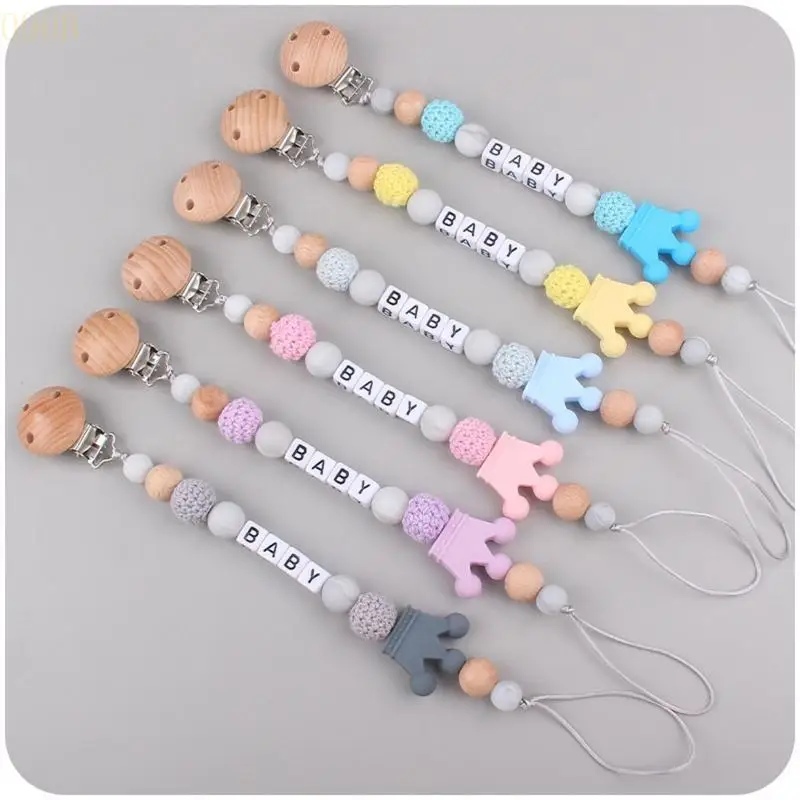 090B Silicone Bead Pacifier Clip Baby Teething Pain Release Toy Unisex Boy Girl Gift
090B Silicone Bead Pacifier Clip Baby Teething Pain Release Toy Unisex Boy Girl Gift