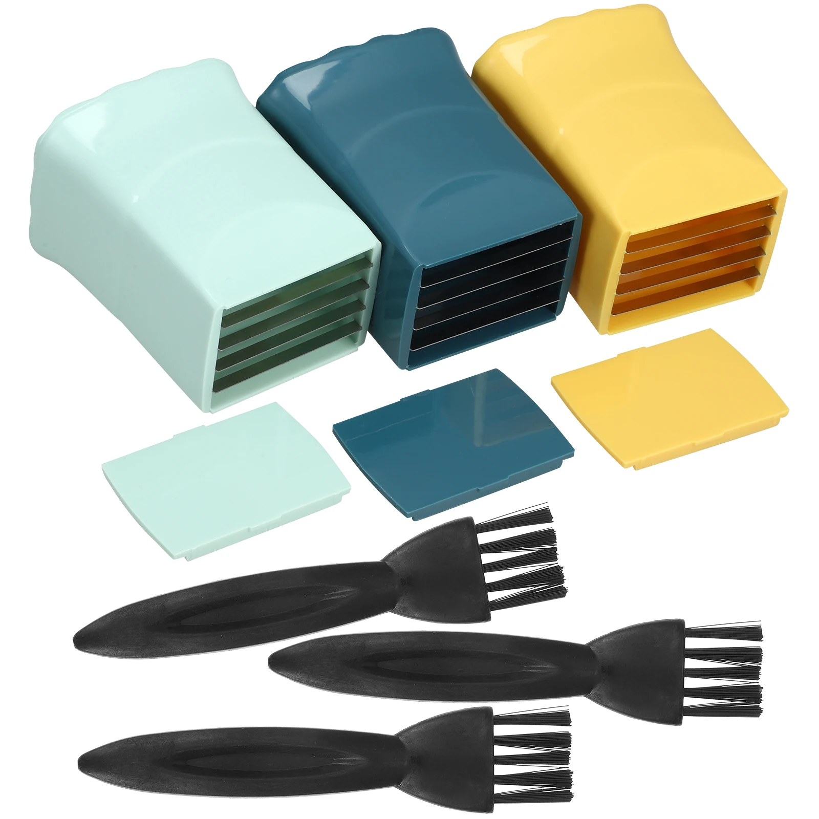 1Set Multipurpose Slicer Plastic Stainless Steel Quick Slicing Kitchen Tool Fruits Vegetables Eggs Food Preparation
1Set Multipurpose Slicer Plastic Stainless Steel Quick Slicing Kitchen Tool Fruits Vegetables Eggs Food Preparation