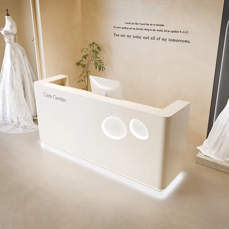 Deep Storage Front Desk Reception Counter Modern Luxury U Shape Reception Desk Beauty Salon Mostrador Recepcion Office Furniture
Deep Storage Front Desk Reception Counter Modern Luxury U Shape Reception Desk Beauty Salon Mostrador Recepcion Office Furniture