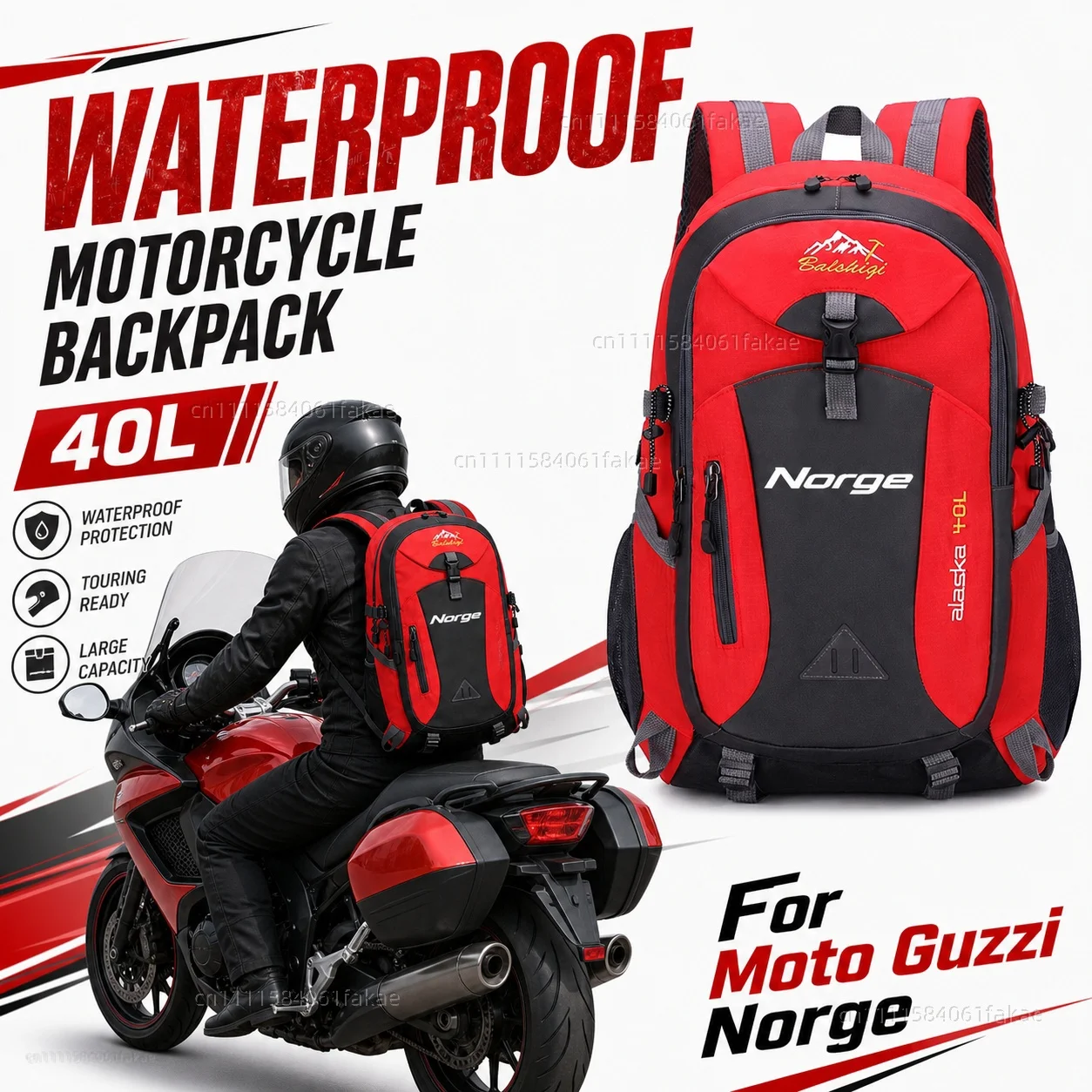 For Moto Guzzi Norge 2006-2016 Touring Motorcycle Backpack 40L Waterproof Travel Backpack Outdoor Hiking Camping Daypack
For Moto Guzzi Norge 2006-2016 Touring Motorcycle Backpack 40L Waterproof Travel Backpack Outdoor Hiking Camping Daypack