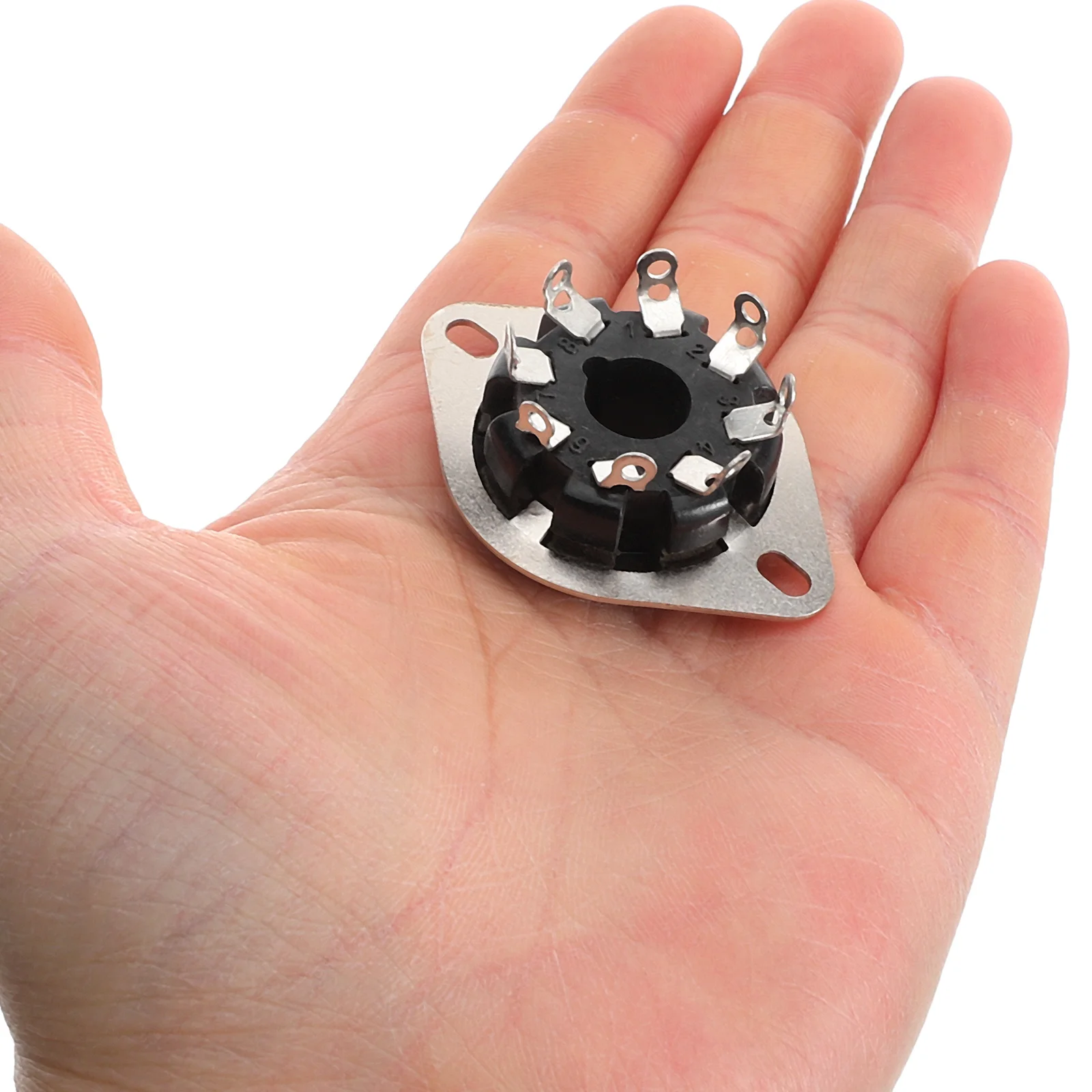5pcs Tube Socket for 8Pin Valve Base Pipe Hardware Accessories Tinphosphorus Conductivity Compatibility Maintenance
5pcs Tube Socket for 8Pin Valve Base Pipe Hardware Accessories Tinphosphorus Conductivity Compatibility Maintenance