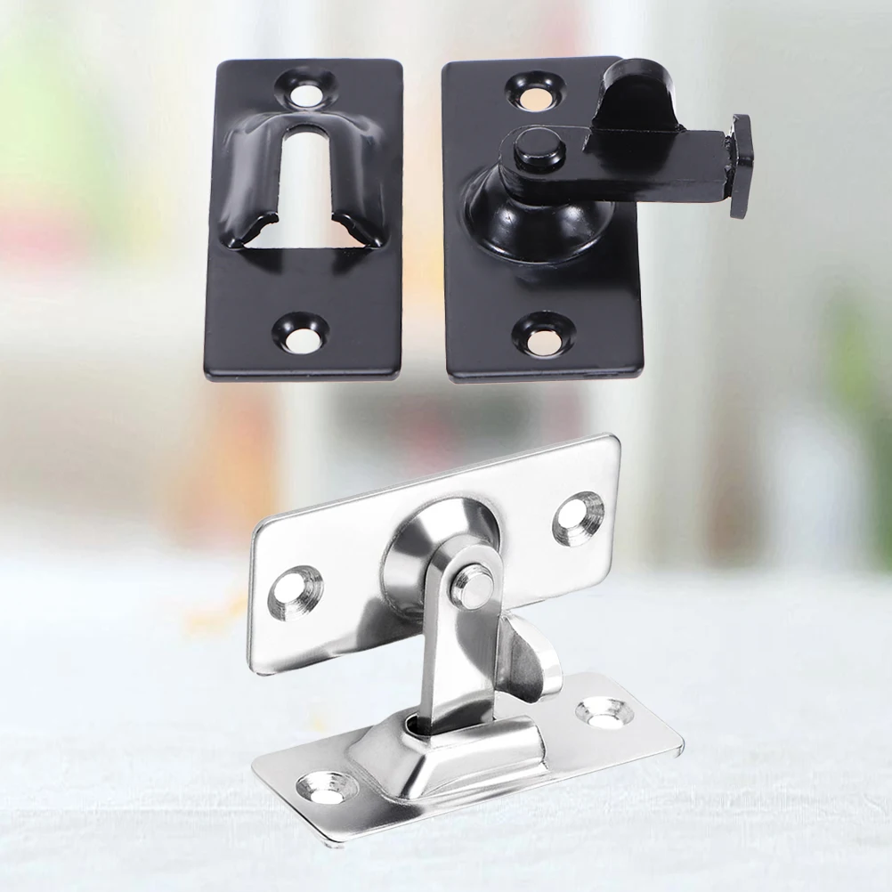 2 Pcs Stainless Steel Pin Security Barrel Bolt Door Lock 90 Degree Latch Right Angle Safety
2 Pcs Stainless Steel Pin Security Barrel Bolt Door Lock 90 Degree Latch Right Angle Safety