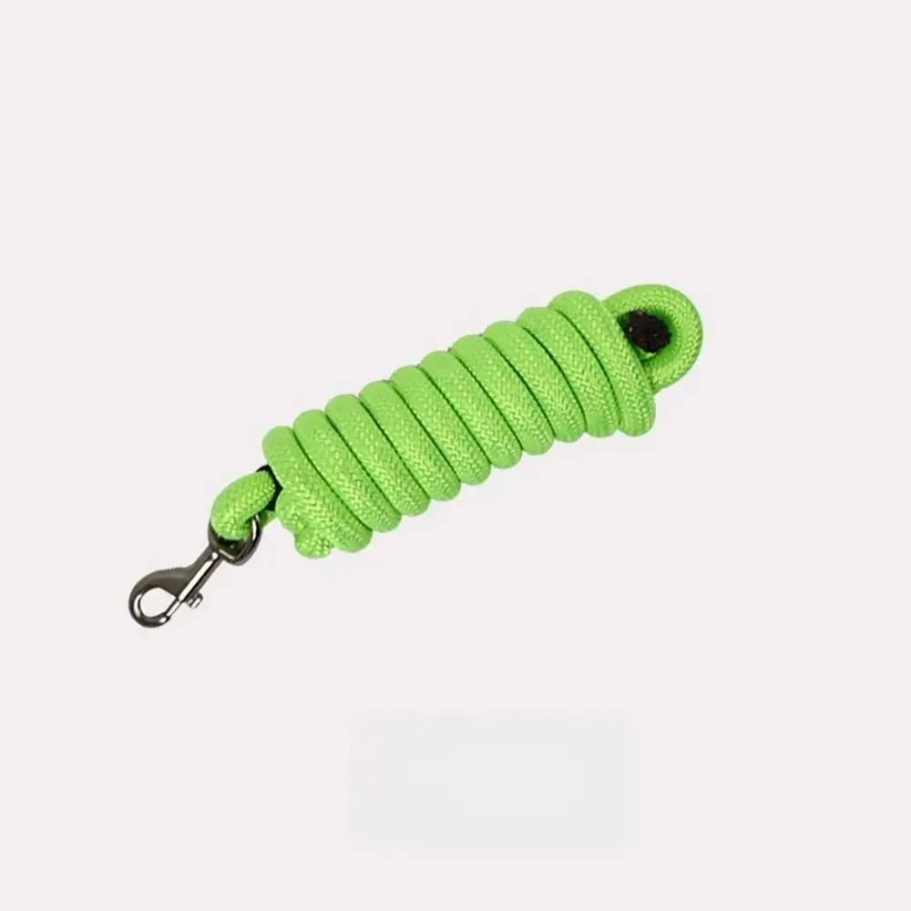 1Pcs 250cm Horse Lead Rope Resistant Reinforced Leash Cord Heavy Duty with Bolt Snap Clip Lunge Line for Training Walking
1Pcs 250cm Horse Lead Rope Resistant Reinforced Leash Cord Heavy Duty with Bolt Snap Clip Lunge Line for Training Walking