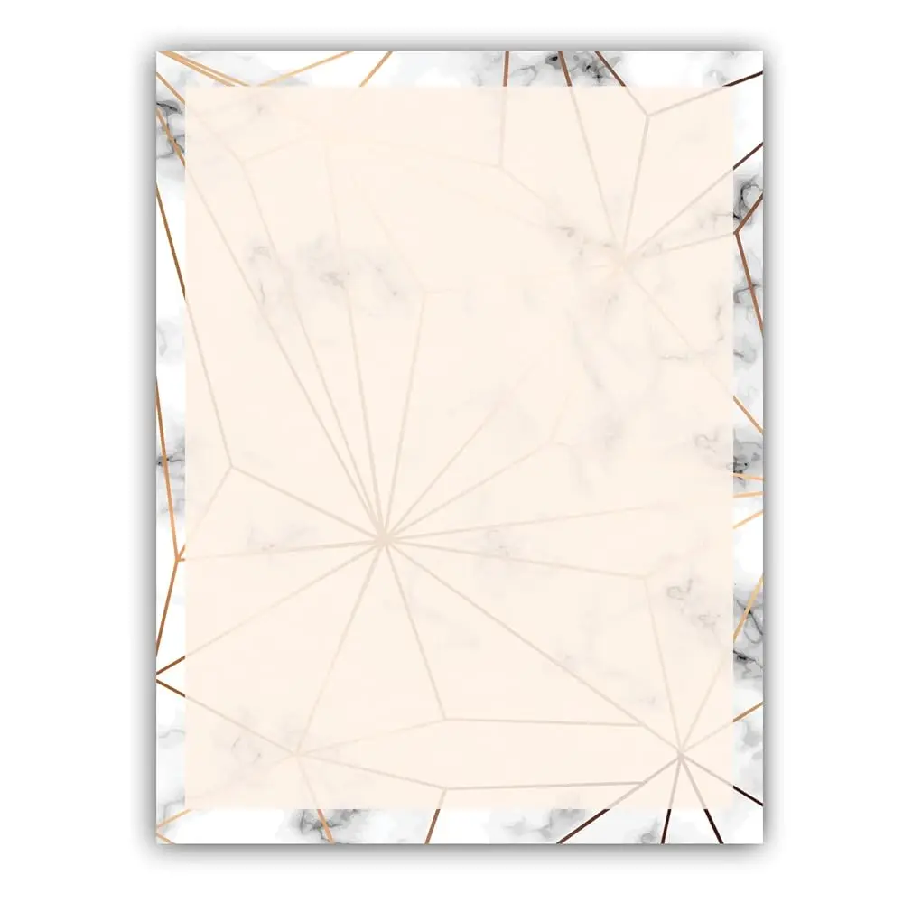 | Marble Stationery | 8.5 x 11 | 60 Letterhead Sheets | USA Made | Printer Friendly
| Marble Stationery | 8.5 x 11 | 60 Letterhead Sheets | USA Made | Printer Friendly