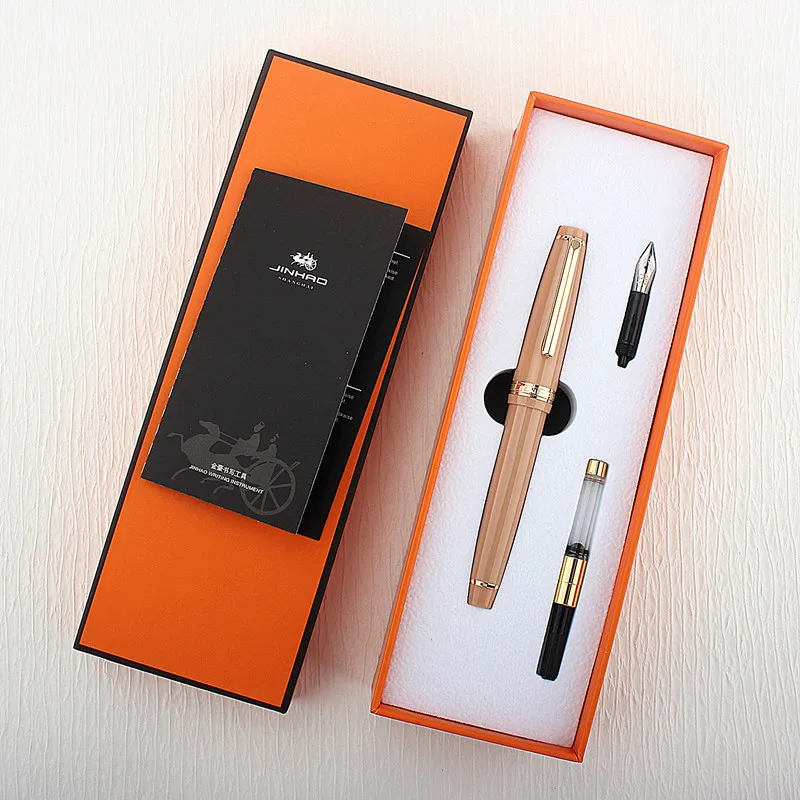 Jinhao 82 Acrylic Fountain Pen,Medium Nib with Ink Converter, Transparent Design Smooth Writing Pen Business Gift Set
Jinhao 82 Acrylic Fountain Pen,Medium Nib with Ink Converter, Transparent Design Smooth Writing Pen Business Gift Set
