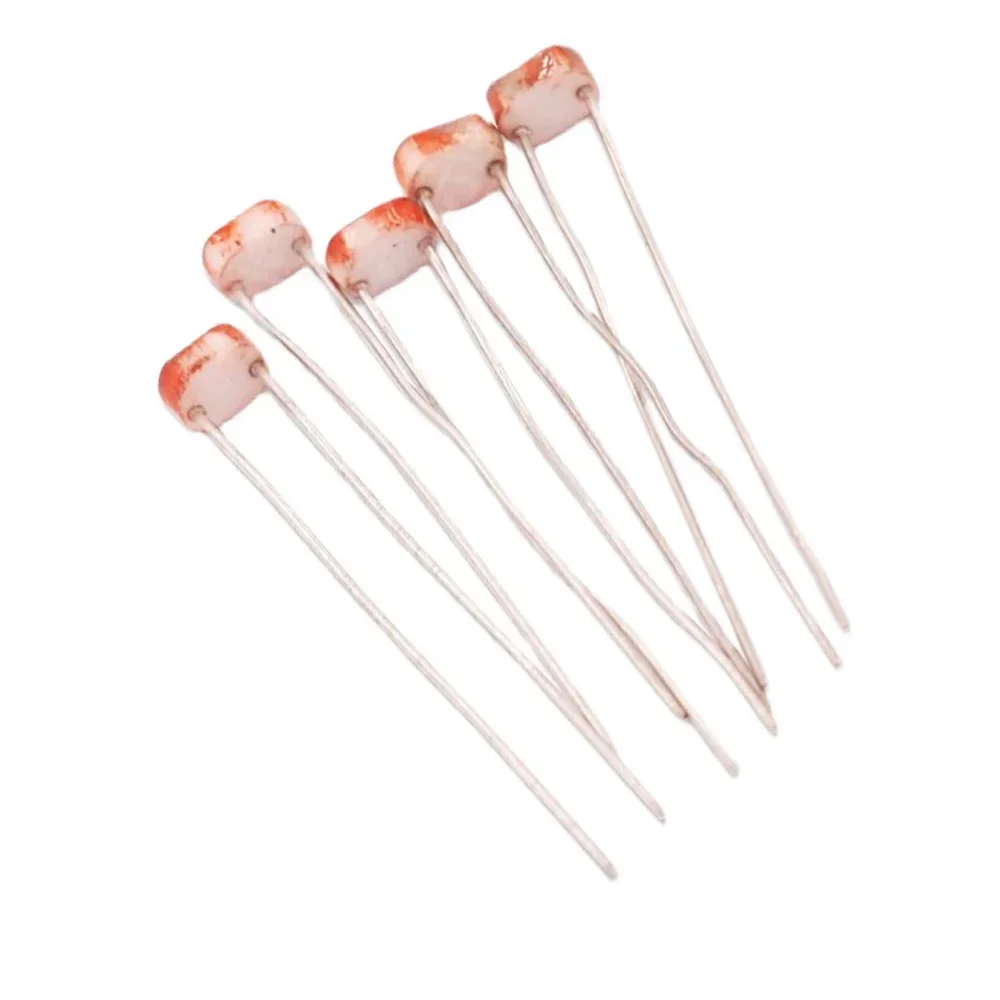 50PCS/lot LDR Photo Light Sensitive Resistor Photoelectric Photoresistor 5528 5506 5516 5537 5539 GL5528 electronic components
50PCS/lot LDR Photo Light Sensitive Resistor Photoelectric Photoresistor 5528 5506 5516 5537 5539 GL5528 electronic components