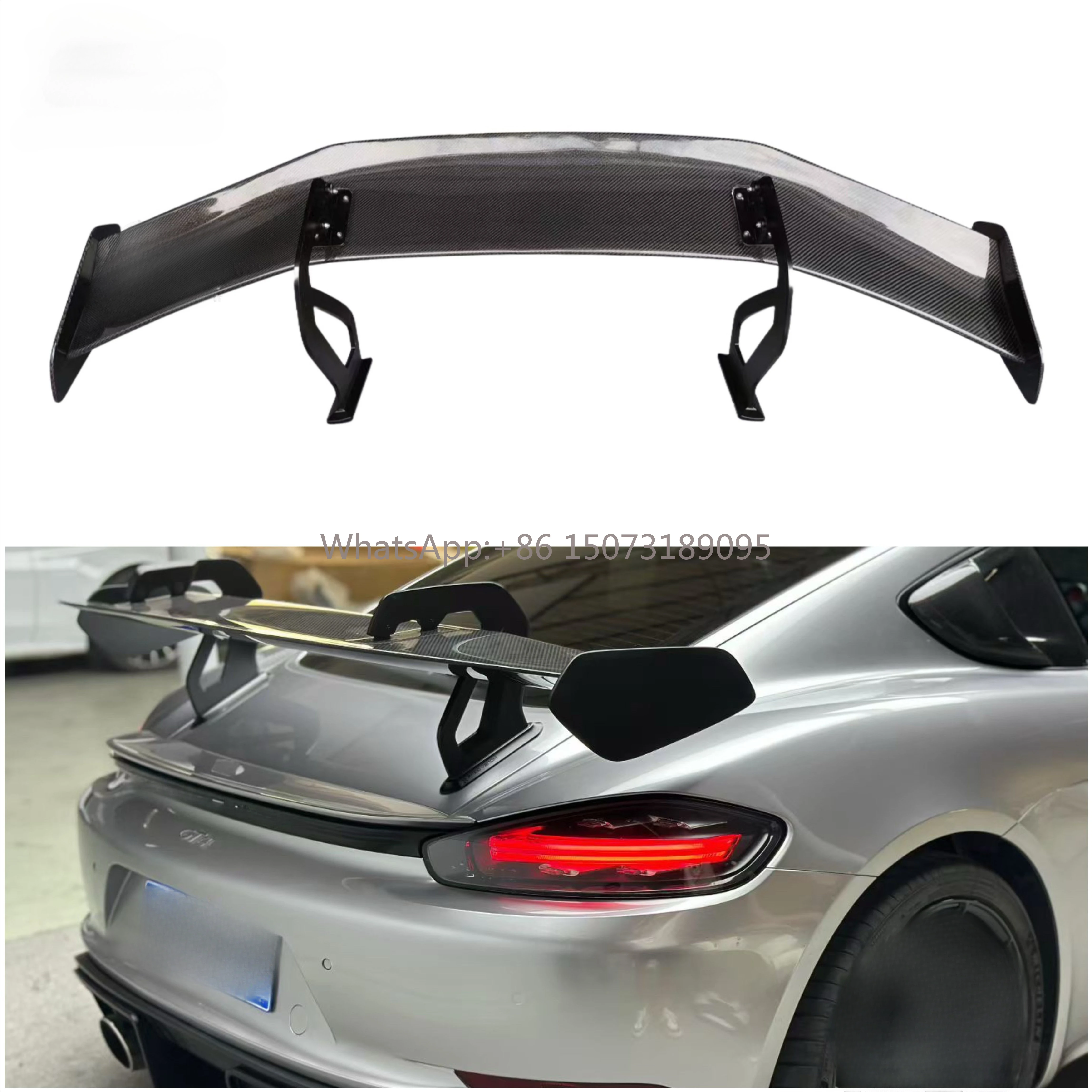 New Condition 718 to GT4 RS Carbon Fiber Rear Wing Spoiler Upgrade Performance for 718 982 Cayman Boxster 2016-2023 to GT4 RS
New Condition 718 to GT4 RS Carbon Fiber Rear Wing Spoiler Upgrade Performance for 718 982 Cayman Boxster 2016-2023 to GT4 RS