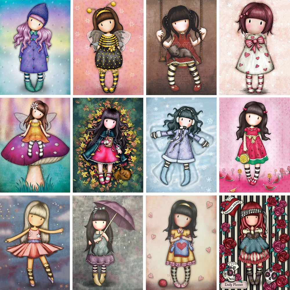 Cartoon Girl Princess Pre-Printed Cross-Stitch Complete Kit DIY Embroidery Painting Craft Handmade Handiwork Mulina Gift Design
Cartoon Girl Princess Pre-Printed Cross-Stitch Complete Kit DIY Embroidery Painting Craft Handmade Handiwork Mulina Gift Design