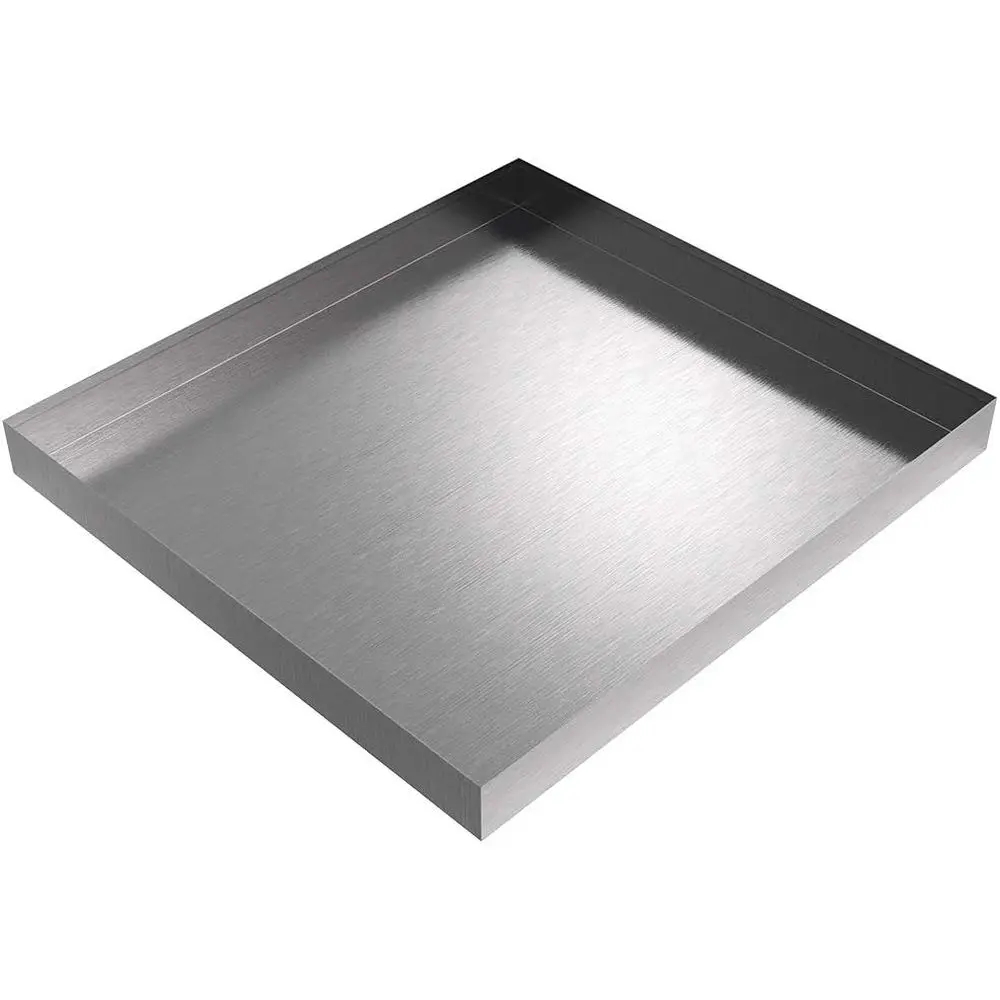 27" x 25" x 2.5" Compact Washing hine Drip Pan (StainlSteel) | Water Damage Prevention | No Leak | Made In The USA | Welded Wate
27" x 25" x 2.5" Compact Washing hine Drip Pan (StainlSteel) | Water Damage Prevention | No Leak | Made In The USA | Welded Wate