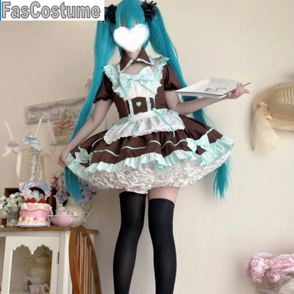FasCostumeАниме Лолита MaidDress Set Женский сладкий фартук с бантом и пышными рукавами Хэллоуин Костюмы для косплея PartyDressesGothicGirls Милое платье
FasCostumeАниме Лолита MaidDress Set Женский сладкий фартук с бантом и пышными рукавами Хэллоуин Костюмы для косплея PartyDressesGothicGirls Милое платье