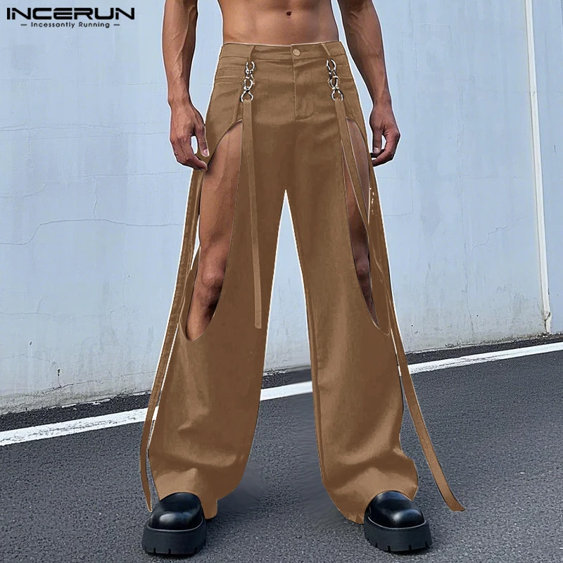 Men Pants Summer Casual Fashion Hollow Out Solid Color Casual Wide Leg Pants Streetwear Oversize Long Trousers S-5XL INCERUN
Men Pants Summer Casual Fashion Hollow Out Solid Color Casual Wide Leg Pants Streetwear Oversize Long Trousers S-5XL INCERUN