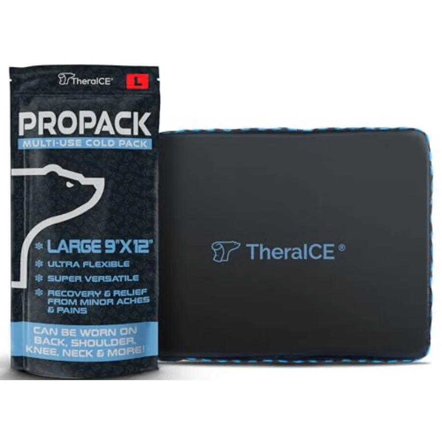 PROpack Ice Pack for Injuries, Reusable Soft Multipurpose Cold Gel Ice Pack for Muscular Back Pain, Shoulder, Hip, Knee - Flexi
PROpack Ice Pack for Injuries, Reusable Soft Multipurpose Cold Gel Ice Pack for Muscular Back Pain, Shoulder, Hip, Knee - Flexi
