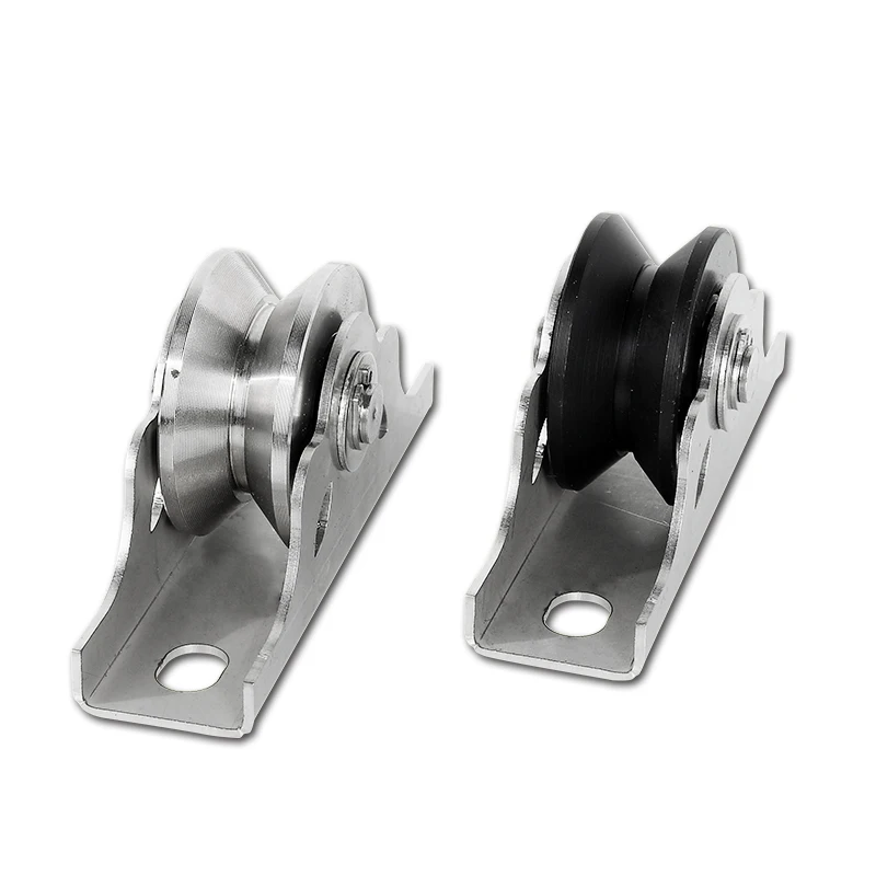201 304 Stainless Steel Pulley U V H track Wheel Wire Rope Lifting Door Guide Wheel
201 304 Stainless Steel Pulley U V H track Wheel Wire Rope Lifting Door Guide Wheel