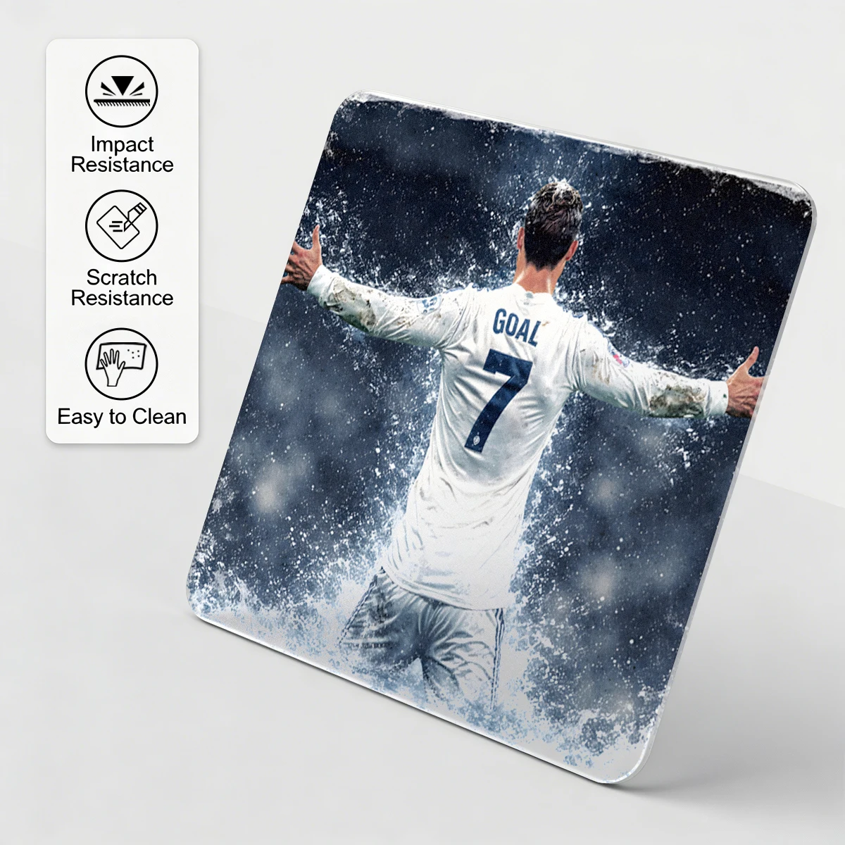 Glass Football Star Celebration Mouse Pad, Smooth Control, Dominate the Game, Precise Speed Boost, Durability, Gaming Must-Have
Glass Football Star Celebration Mouse Pad, Smooth Control, Dominate the Game, Precise Speed Boost, Durability, Gaming Must-Have