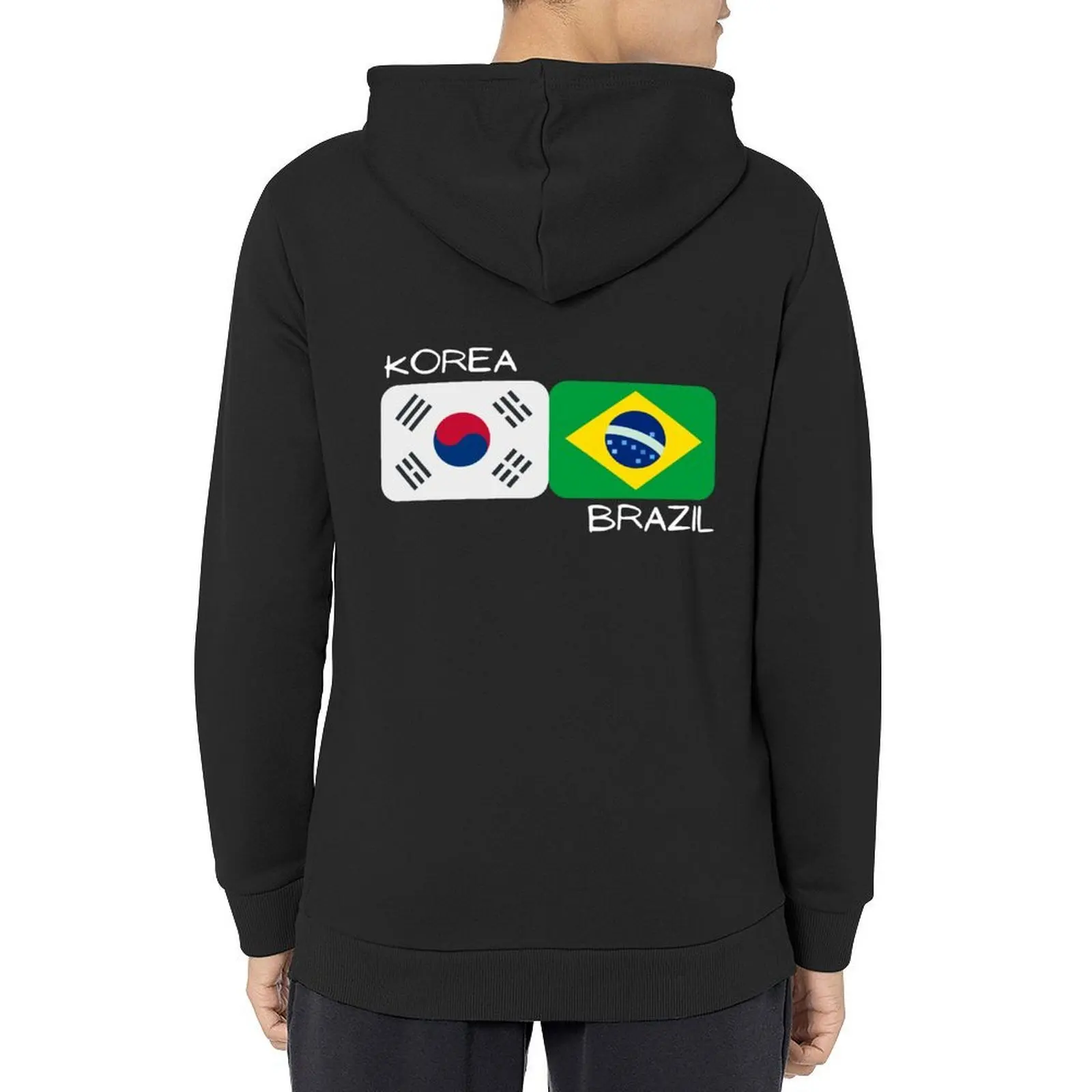 Korean Brazilian - Korea and Brazil Hoodie men's sweat-shirt set mens clothing men's winter sweater blouse hoodie men
Korean Brazilian - Korea and Brazil Hoodie men's sweat-shirt set mens clothing men's winter sweater blouse hoodie men