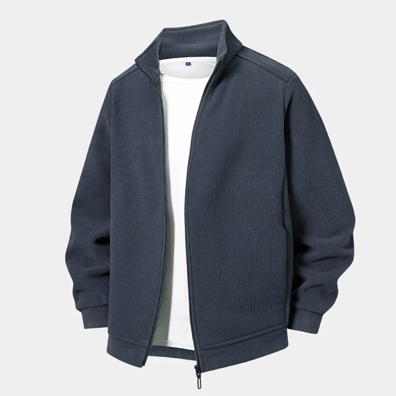 Men Winter Fleece New Double-sided Fleece Jacket Fashionable Warm Sweatshirts Velvet Thickened Stand Collar Sweatshirt Zip Coat
Men Winter Fleece New Double-sided Fleece Jacket Fashionable Warm Sweatshirts Velvet Thickened Stand Collar Sweatshirt Zip Coat