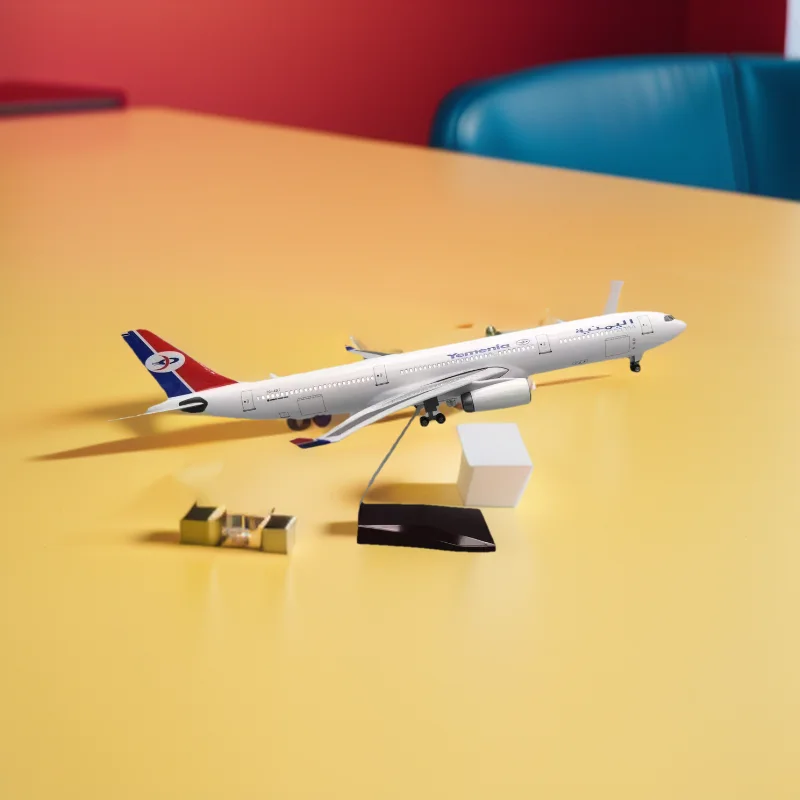 47cm Airplane Scale 1:135 Yemen Airways A330 Resin Aircraft Model With Lights Educational Toys Plane Table Accessories Display
47cm Airplane Scale 1:135 Yemen Airways A330 Resin Aircraft Model With Lights Educational Toys Plane Table Accessories Display