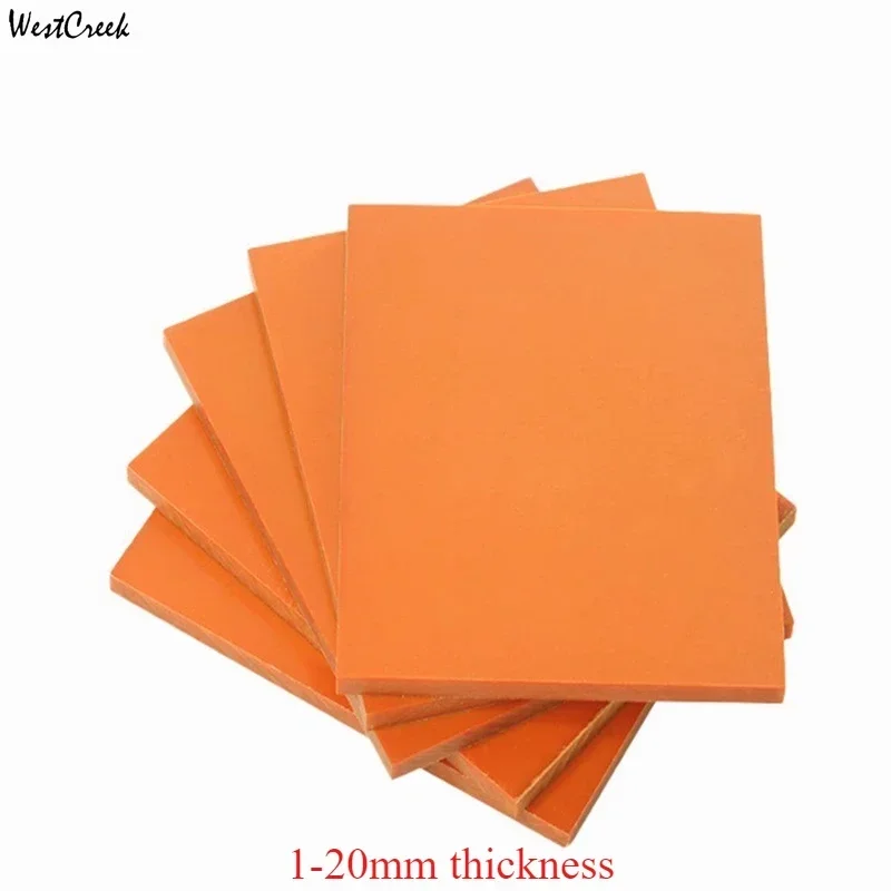 WESTCREEK 1 to 3PCS bakelite plate special SD Bakelite sheet Electrical insulation plexiform layer Insulated electrician board
WESTCREEK 1 to 3PCS bakelite plate special SD Bakelite sheet Electrical insulation plexiform layer Insulated electrician board