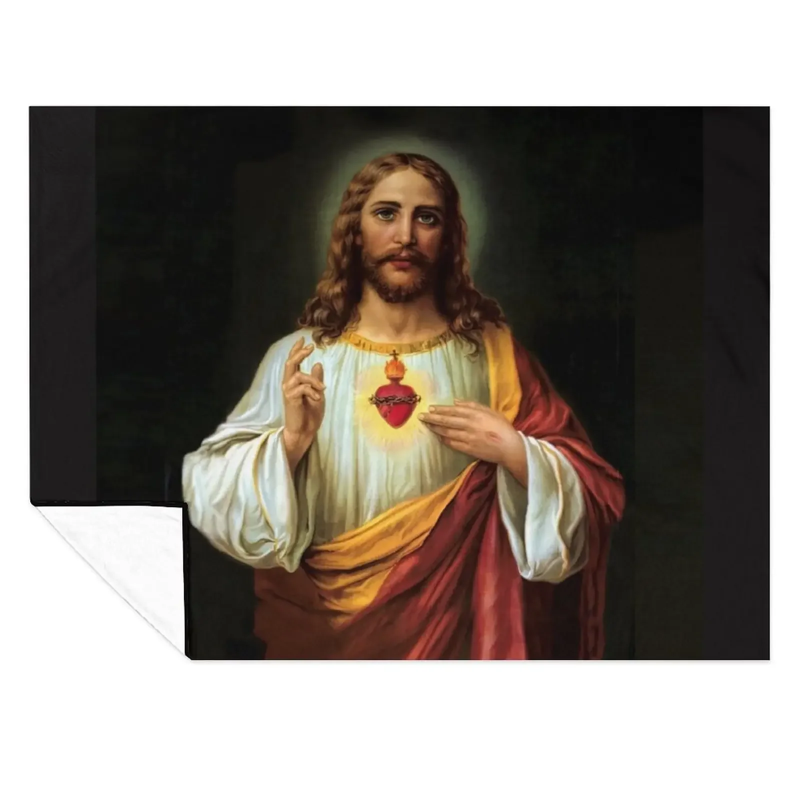 Sacred Heart of Jesus Catholic Traditional Throw Blanket Single Sofa Throw Decorative Beds Travel Blankets
Sacred Heart of Jesus Catholic Traditional Throw Blanket Single Sofa Throw Decorative Beds Travel Blankets