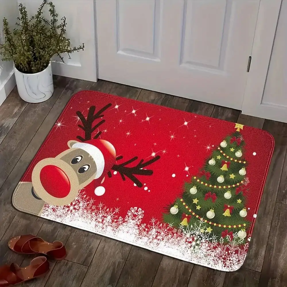 VIKAMA Reindeer Welcome Mat For Home Decoration In Living Room, Kitchen And Carpet Christmas Decorations
VIKAMA Reindeer Welcome Mat For Home Decoration In Living Room, Kitchen And Carpet Christmas Decorations