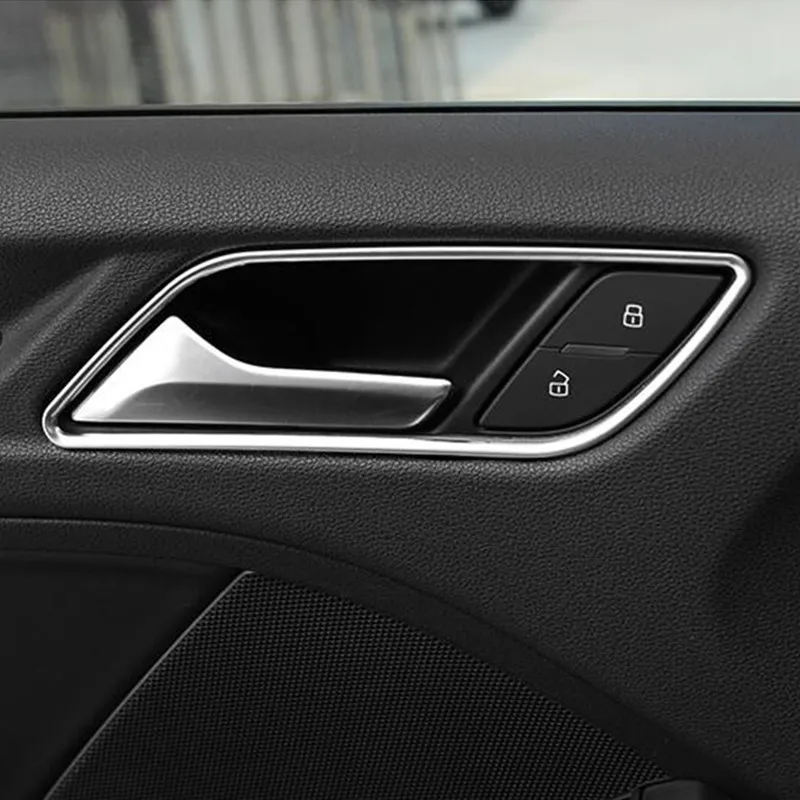 Car Styling Inner Doorknob Frame Decoration Cover Stickers For Audi A3 8V 2013-2019 Interior Accessory Door Handles Trim Strips
Car Styling Inner Doorknob Frame Decoration Cover Stickers For Audi A3 8V 2013-2019 Interior Accessory Door Handles Trim Strips