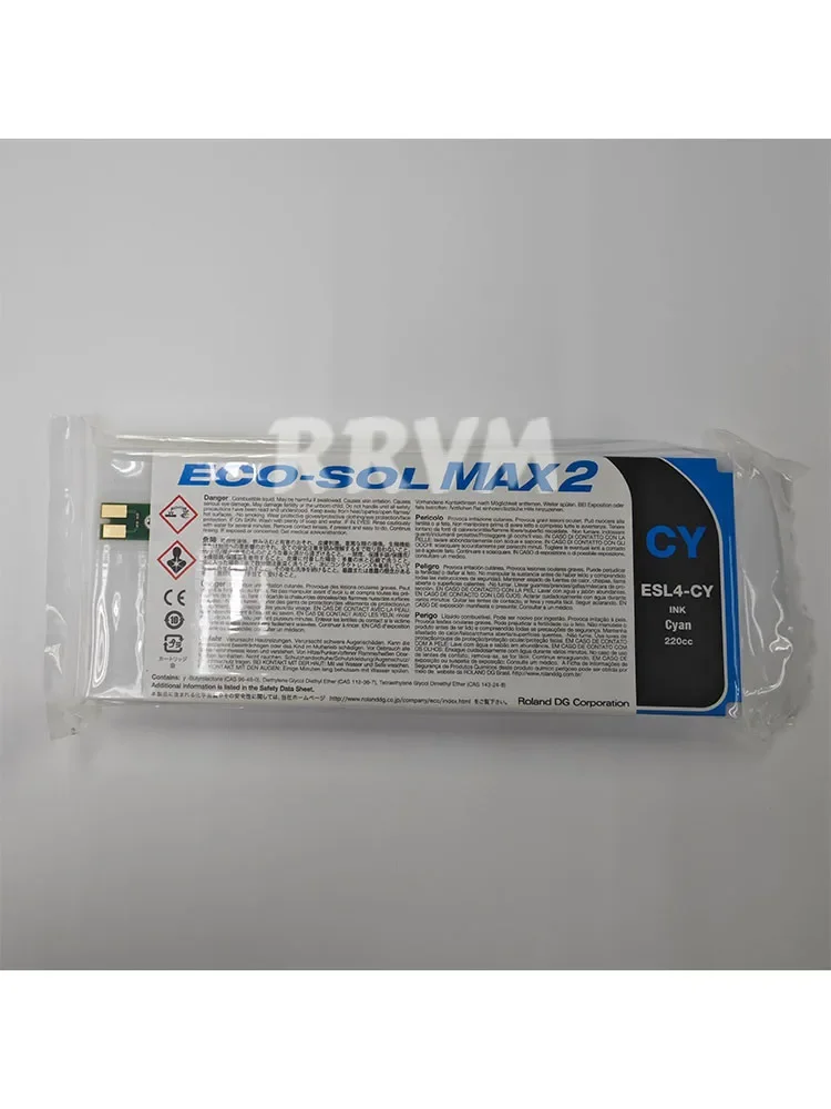 2PC New Original Roland Eco-solvent INK 220cc MAX2 ESL4-CY ESL4-MG ESL4-4YE ESL4-BK 417021199
2PC New Original Roland Eco-solvent INK 220cc MAX2 ESL4-CY ESL4-MG ESL4-4YE ESL4-BK 417021199