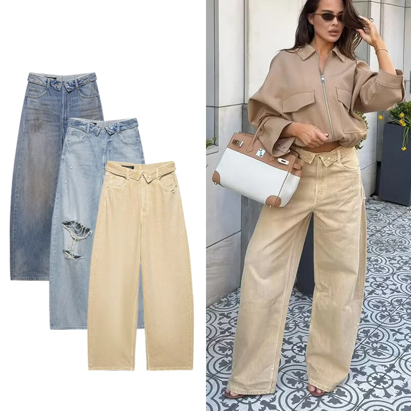 Women's New Spring Jeans 2026 Fashion Slim High-waisted Jeans Chic Spring Women's Elegant Travel Holiday Unique Street Pants
Women's New Spring Jeans 2026 Fashion Slim High-waisted Jeans Chic Spring Women's Elegant Travel Holiday Unique Street Pants