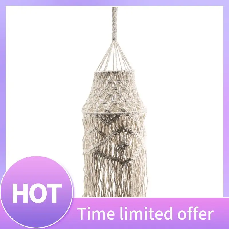 B69C Knitting Lamp Shade Ceiling Light Shade Fitting, Boho Hanging Pendant Light For Living Room, Bedroom And Bathroom 1Pcs
B69C Knitting Lamp Shade Ceiling Light Shade Fitting, Boho Hanging Pendant Light For Living Room, Bedroom And Bathroom 1Pcs