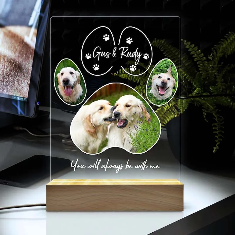 Custom Dog Photo Night Light Dog Memorial Gift Light Up Pet Memorial Acrylic Plaque Personalized Photo Gift for Pet Loss
Custom Dog Photo Night Light Dog Memorial Gift Light Up Pet Memorial Acrylic Plaque Personalized Photo Gift for Pet Loss