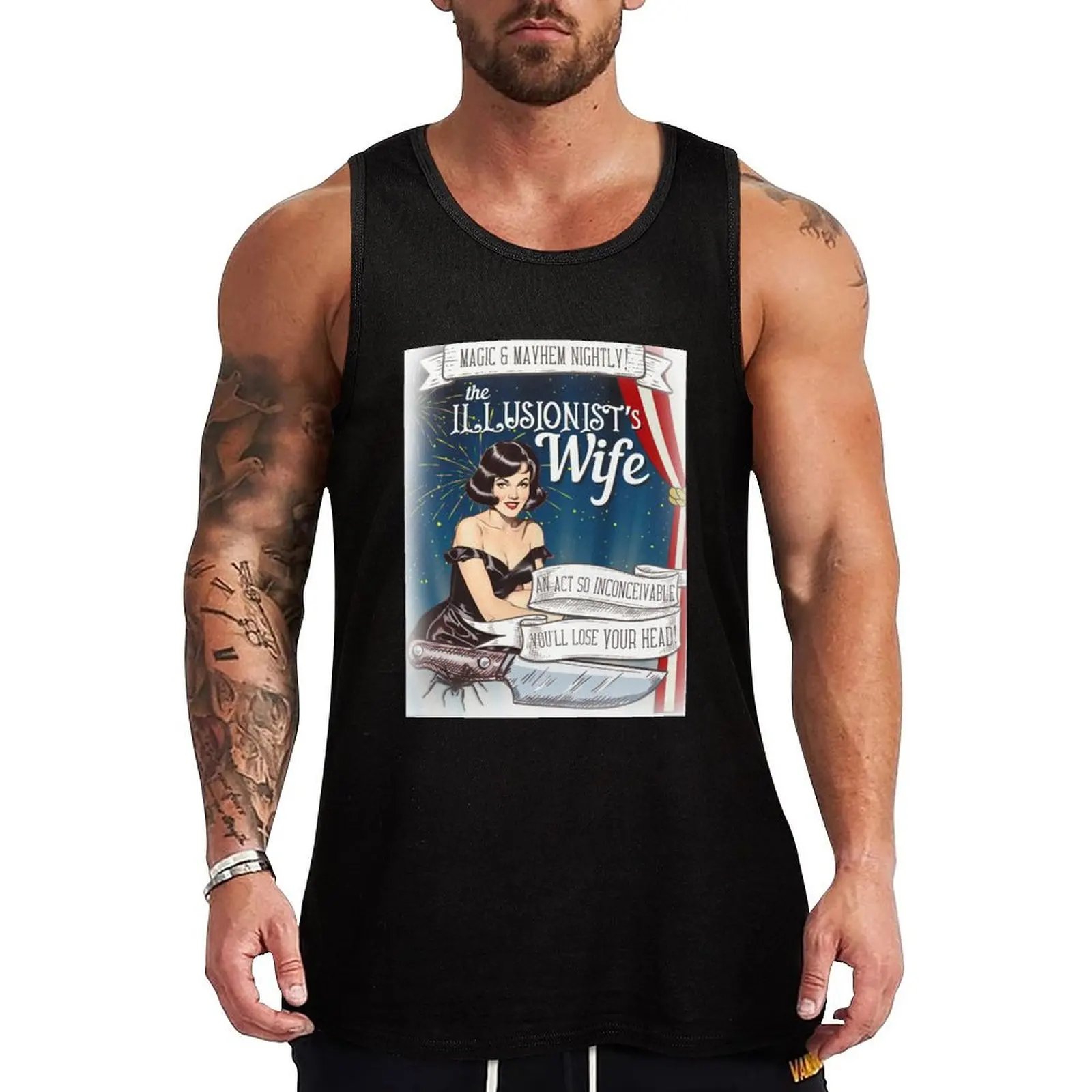 Mrs White's Illusionist Act Tank Top Streetwear Tank Top Casual Hip Hop Sleeveless Tee
Mrs White's Illusionist Act Tank Top Streetwear Tank Top Casual Hip Hop Sleeveless Tee