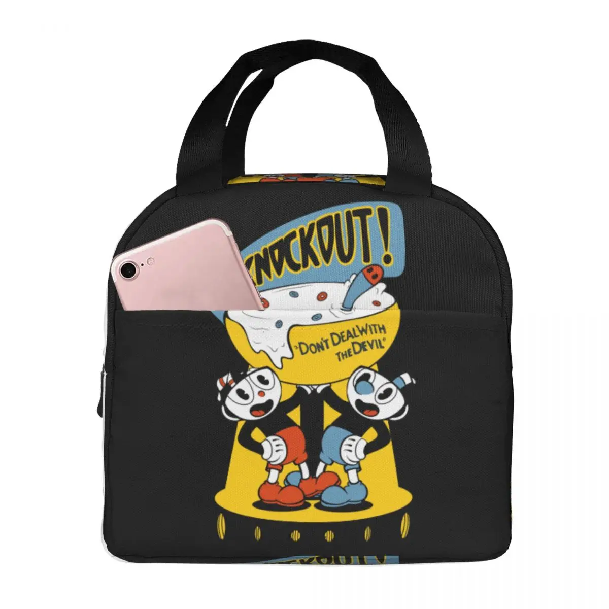 Lunch Bags for Men Women Brothers Mugs Cuphead Insulated Cooler Portable Picnic Oxford Lunch Box Food Bag
Lunch Bags for Men Women Brothers Mugs Cuphead Insulated Cooler Portable Picnic Oxford Lunch Box Food Bag
