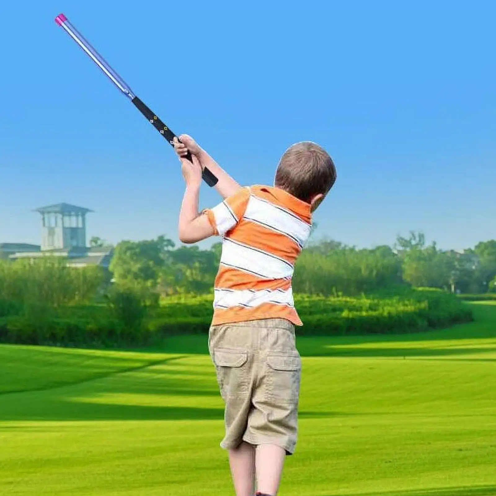 Golf Swing Trainer Posture Correcting Beginners Teens Exercise Warm up Stick
Golf Swing Trainer Posture Correcting Beginners Teens Exercise Warm up Stick