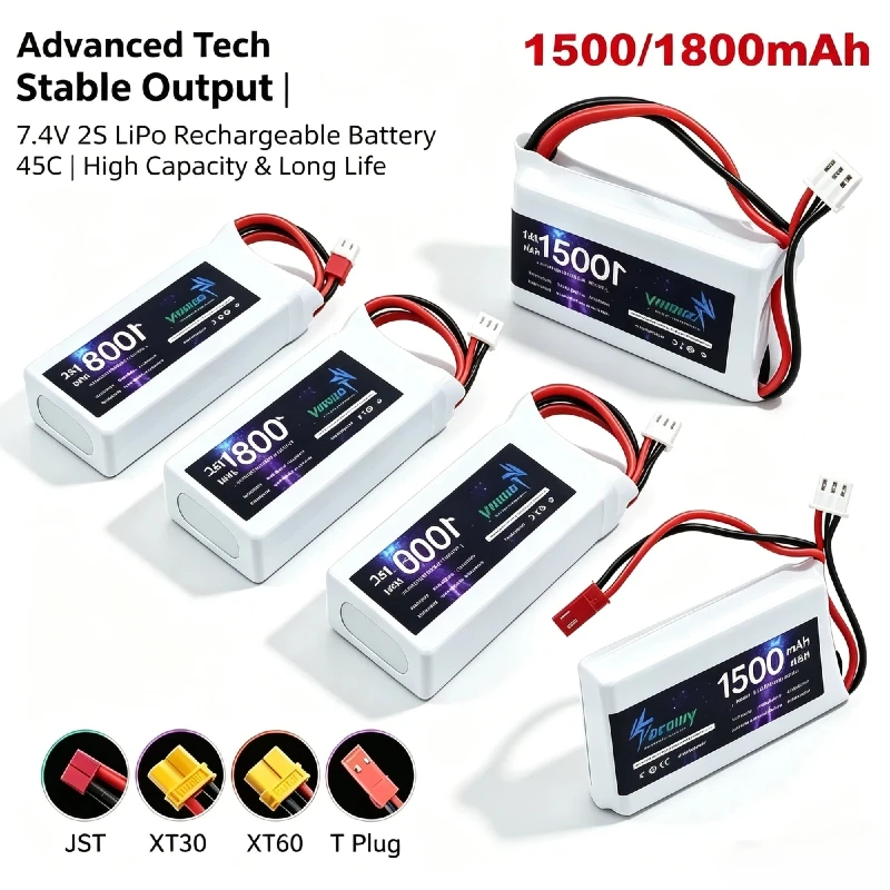 4S 14.8V LiPo Battery 1500-10400mAh Optional, Rechargeable Lithium Cell as Spare Parts for RC Car, Drone & Racing Models
4S 14.8V LiPo Battery 1500-10400mAh Optional, Rechargeable Lithium Cell as Spare Parts for RC Car, Drone & Racing Models
