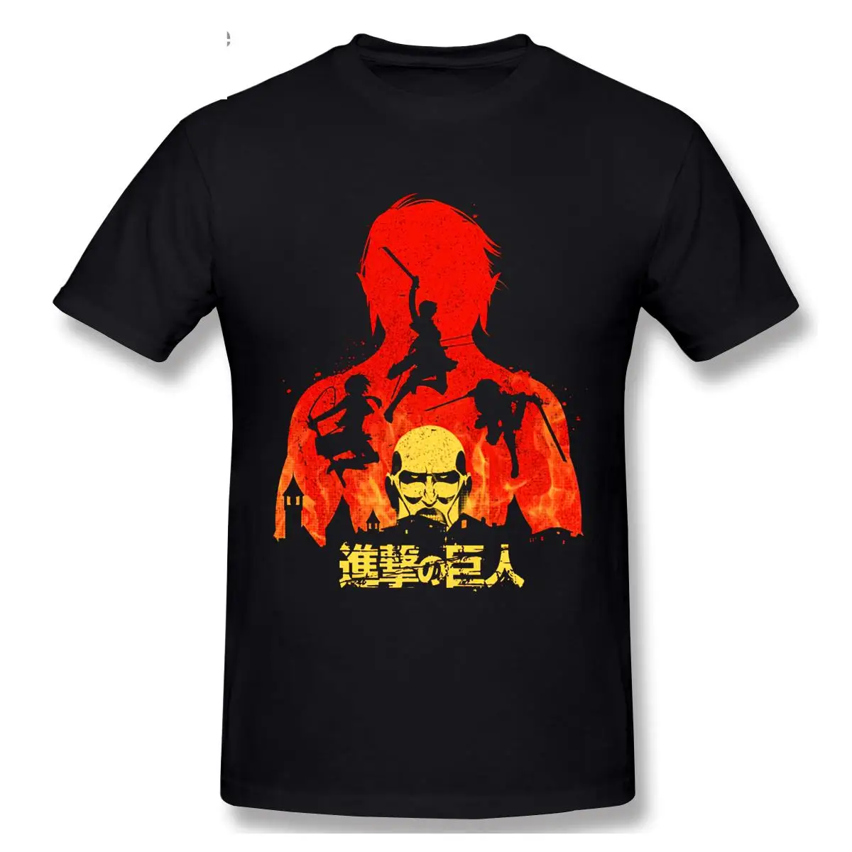 KILL THEM ALL Attack On Titan Anime T-Shirt for Men Top Quality Short Sleeve Cotton Round Neck T Shirts TeeF
KILL THEM ALL Attack On Titan Anime T-Shirt for Men Top Quality Short Sleeve Cotton Round Neck T Shirts TeeF