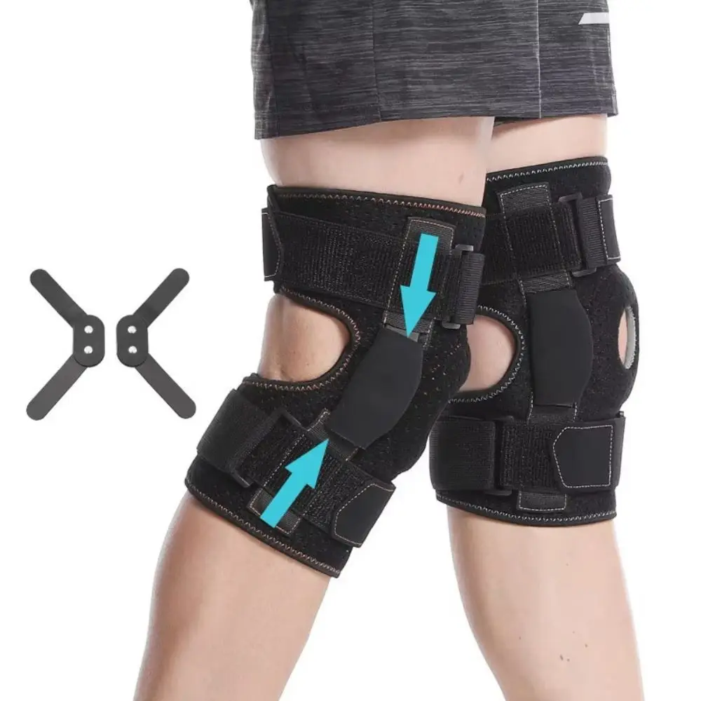 Compression Knee Brace Side Stabilizers Open Patella Knee Pad Sleeve Knee Protector Breathable Knee Support Women Men
Compression Knee Brace Side Stabilizers Open Patella Knee Pad Sleeve Knee Protector Breathable Knee Support Women Men