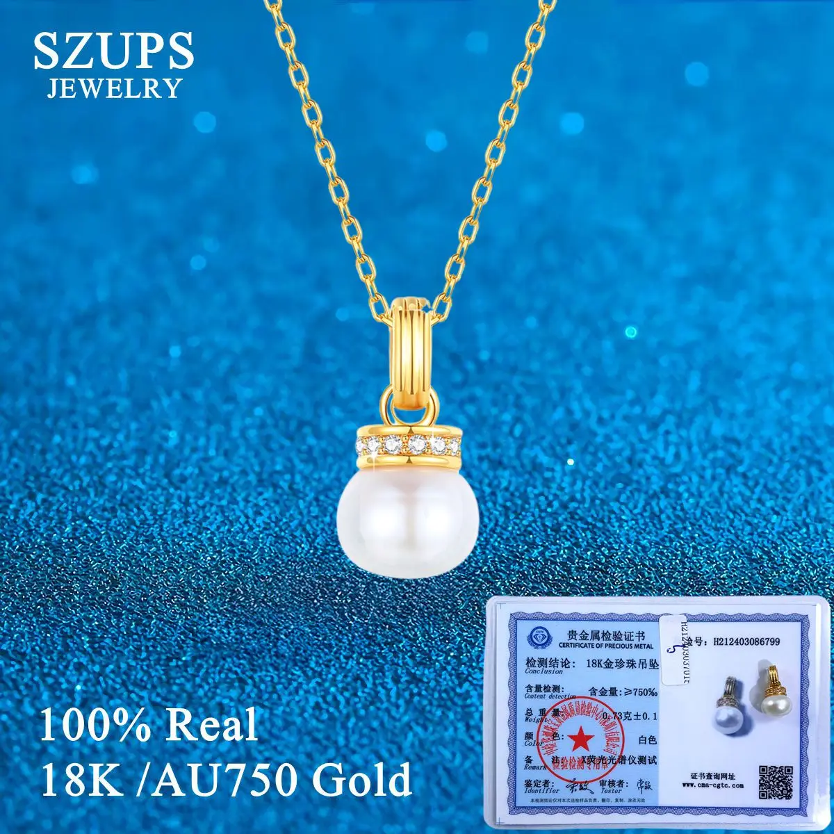 Elegant 18k Gold Natural Pearl Necklace For Women Margarite Pendant Necklaces Luxury Solitaire Choker Korean Jewelry Girls Gifts
Elegant 18k Gold Natural Pearl Necklace For Women Margarite Pendant Necklaces Luxury Solitaire Choker Korean Jewelry Girls Gifts