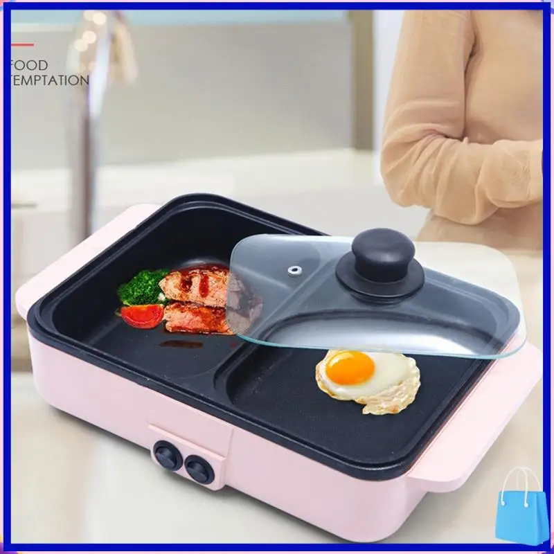 Customer Favorite Household & Travel 2 In 1 Non-Stick Cooking Frying Pan Dual Use Electric Bbq Grill With Hot Pot EU Plug
Customer Favorite Household & Travel 2 In 1 Non-Stick Cooking Frying Pan Dual Use Electric Bbq Grill With Hot Pot EU Plug