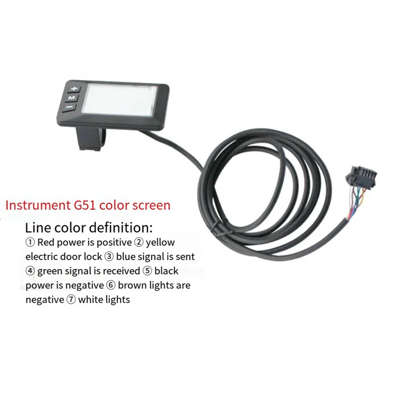 B72A 24/36/48V G51 Instrument Controller Set LCD Display High Temperature Resistant Scooter Electric Bike Replacement
B72A 24/36/48V G51 Instrument Controller Set LCD Display High Temperature Resistant Scooter Electric Bike Replacement