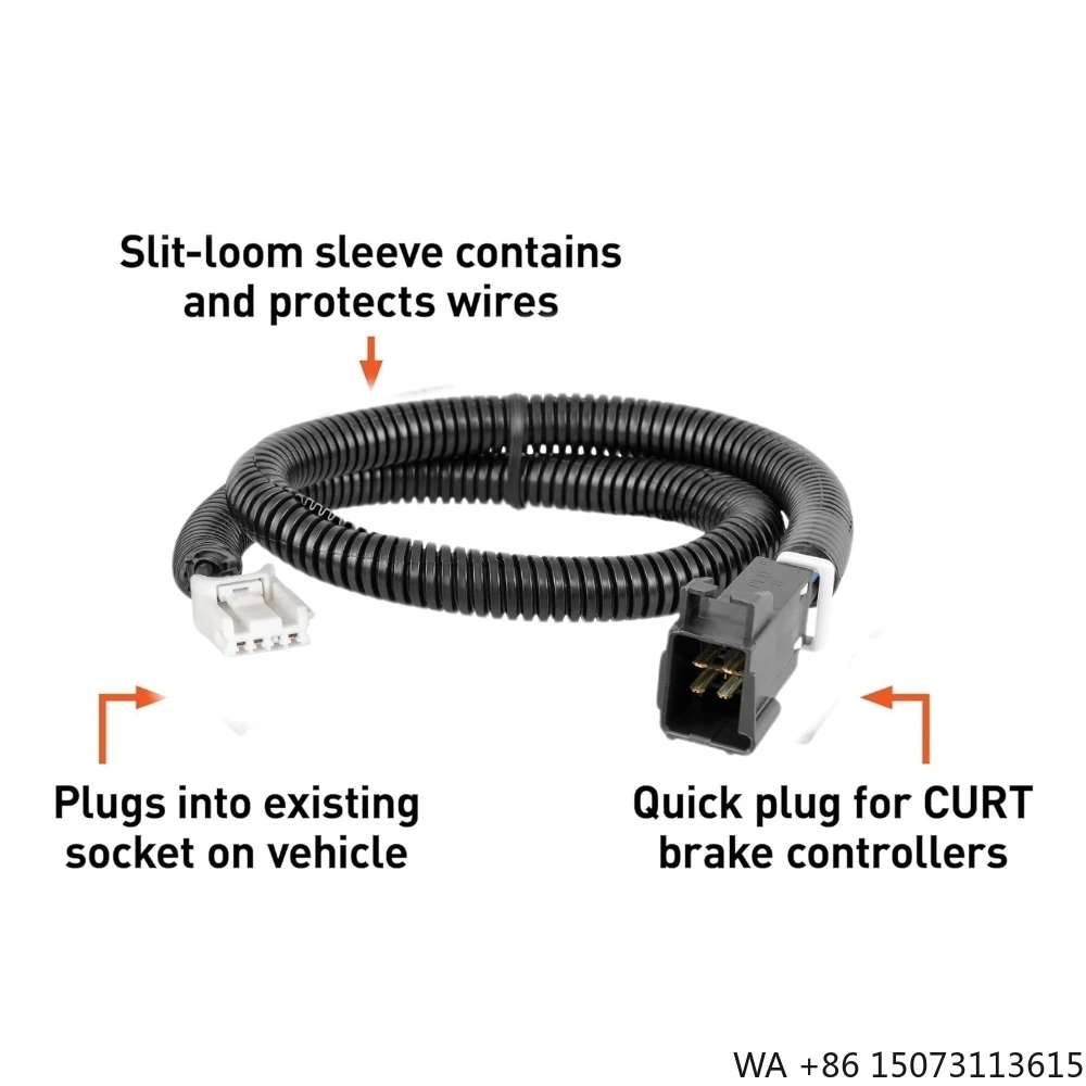Жгут проводов регулятора тормоза электрического прицепа Quick Plug 31 дюйм, совместимый с некоторыми CX-50 и CX-90
Жгут проводов регулятора тормоза электрического прицепа Quick Plug 31 дюйм, совместимый с некоторыми CX-50 и CX-90