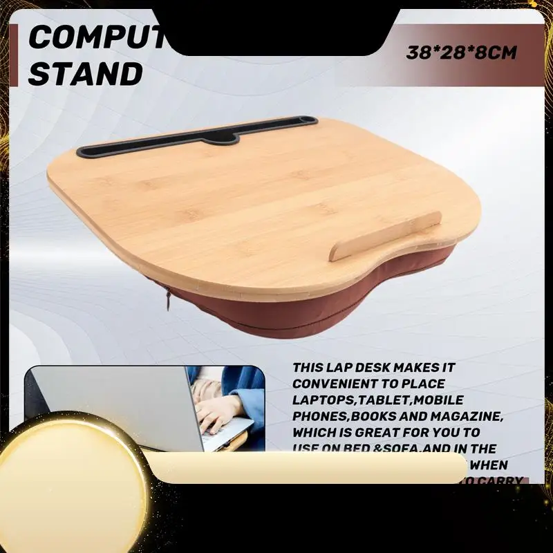X40A_XA-Lap Desk With Pillow Cushion,Laptop Stand Parts With Slot For Tablet,Computer Bed Table For Travel,Support Up To 14Inch
X40A_XA-Lap Desk With Pillow Cushion,Laptop Stand Parts With Slot For Tablet,Computer Bed Table For Travel,Support Up To 14Inch