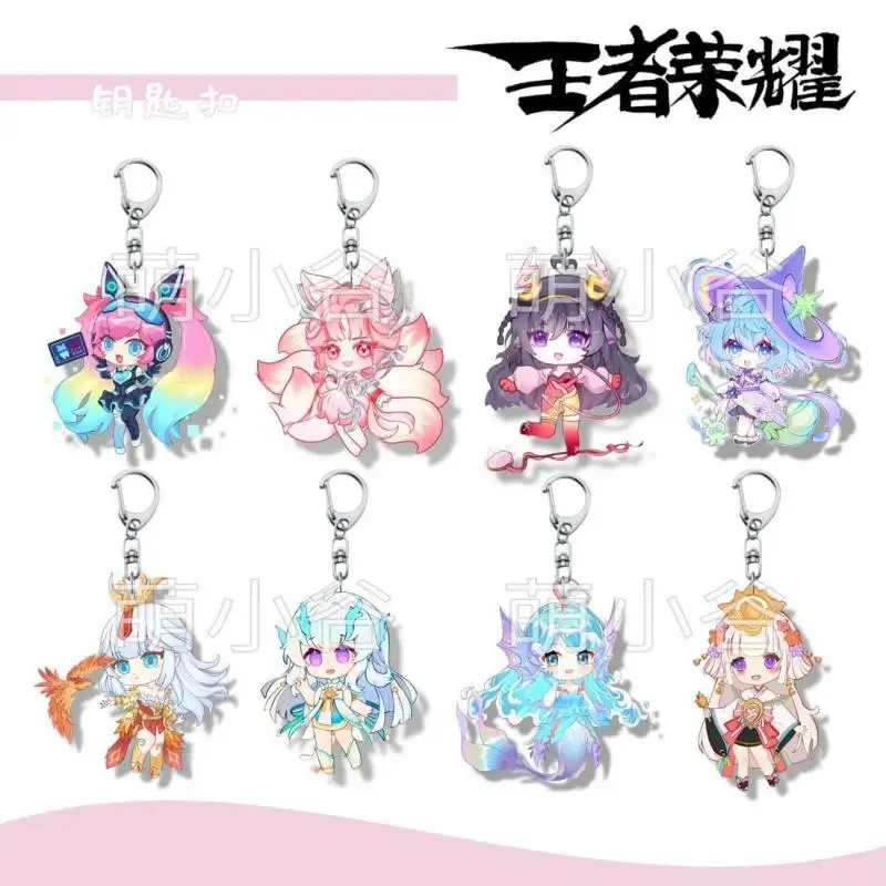 Honor of Kings Peripheral Q Version Cartoon Heroine Daji Xiao Qiao Yao Acrylic Keychain Couple Backpack Zipper Decorations Gifts
Honor of Kings Peripheral Q Version Cartoon Heroine Daji Xiao Qiao Yao Acrylic Keychain Couple Backpack Zipper Decorations Gifts