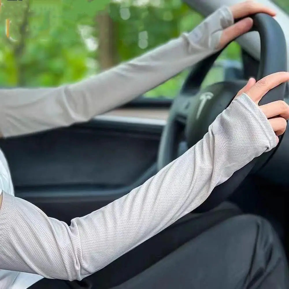 Men's Loose Driving Sun Protection Sleeves Summer Sunshade Ice Silk Sleeve Women's Thin Cycling Elbow Gloves Sport Arm Guards
Men's Loose Driving Sun Protection Sleeves Summer Sunshade Ice Silk Sleeve Women's Thin Cycling Elbow Gloves Sport Arm Guards